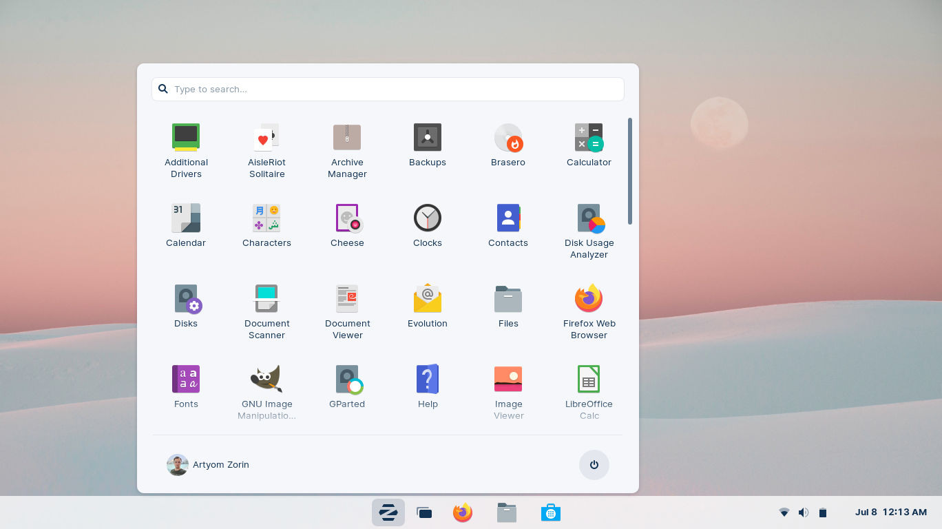 desktop image