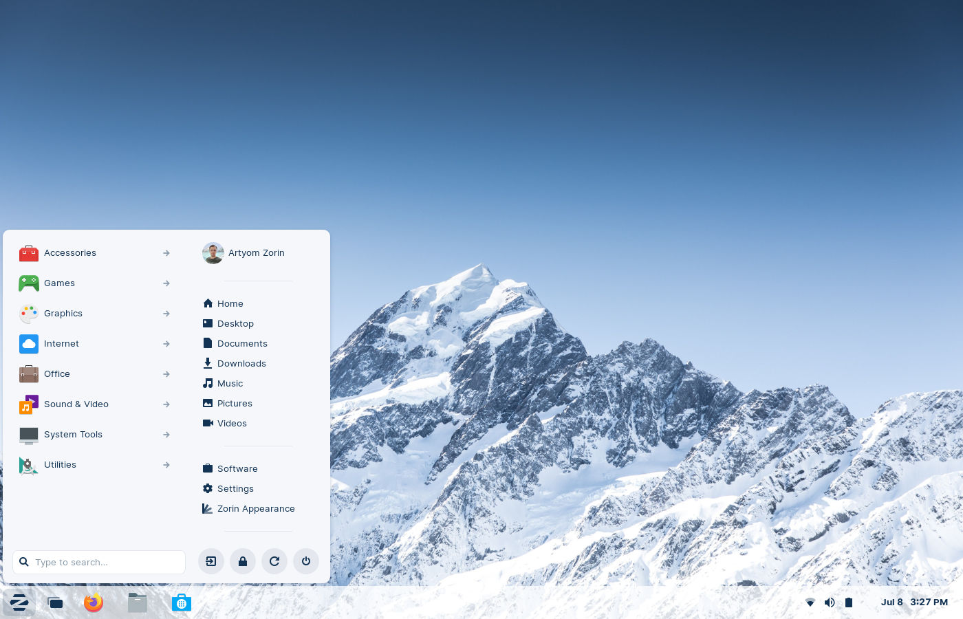 desktop image